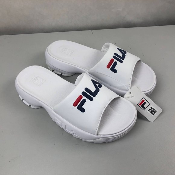 fila slide on sneakers